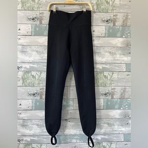 Fabletics Stirrup Black Leggings